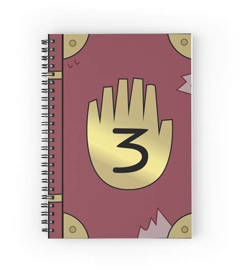 gravity falls journal notebook.